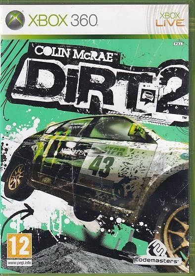 Colin McRae Dirt 2 - XBOX Live - XBOX 360 (B Grade) (Genbrug)